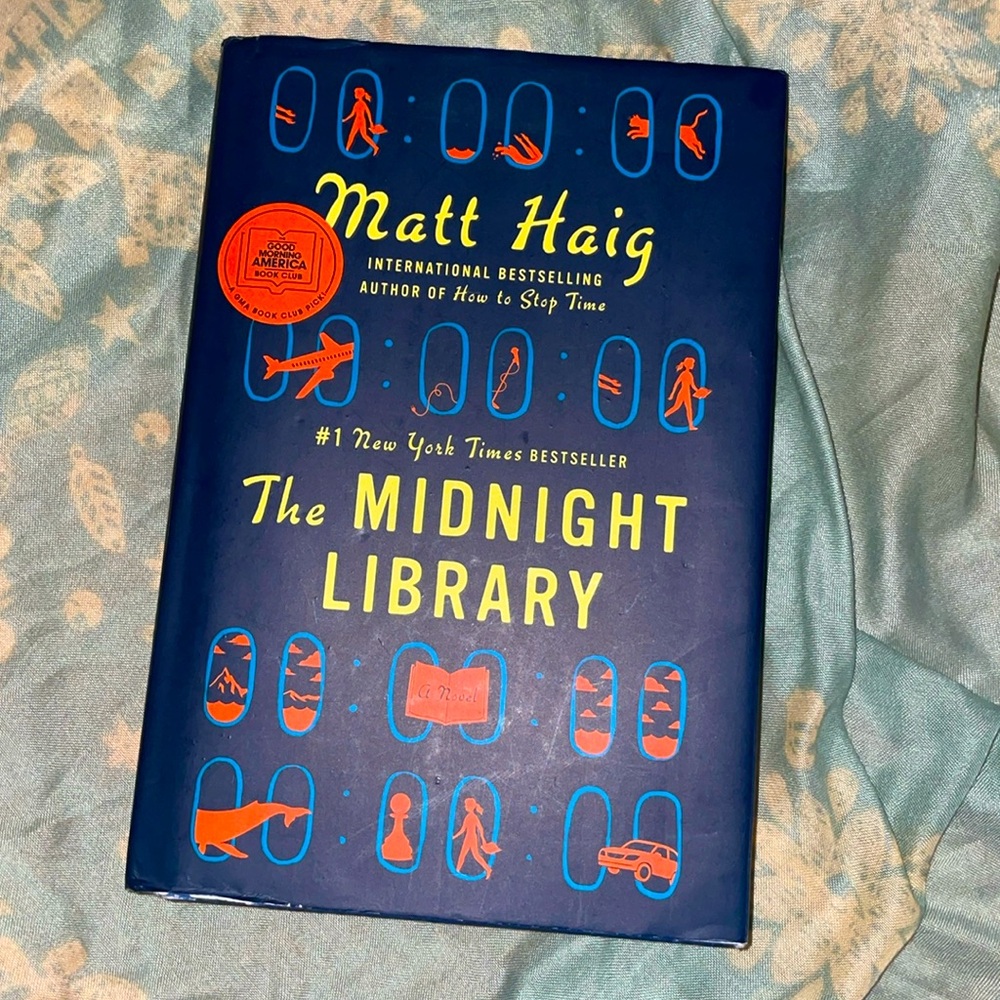 THE MIDNIGHT LIBRARY 📘⚖️🧋BY MATT HAIG